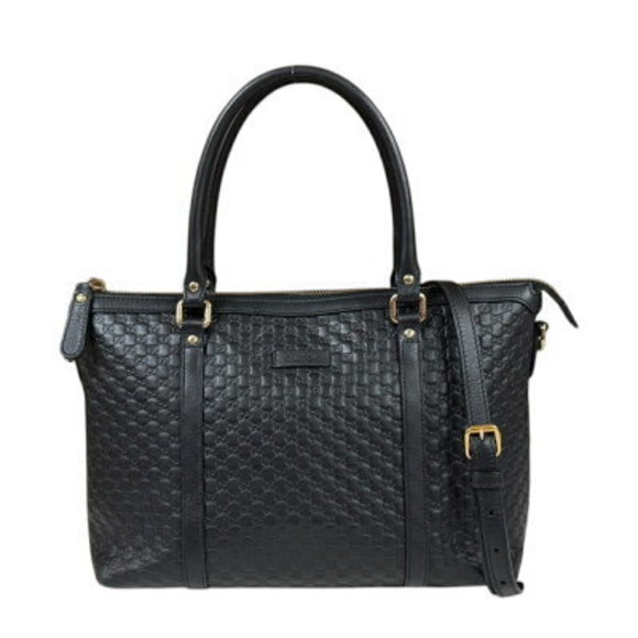 Gucci Bag Shoulder leather Shima Micro black - Picture 1 of 9